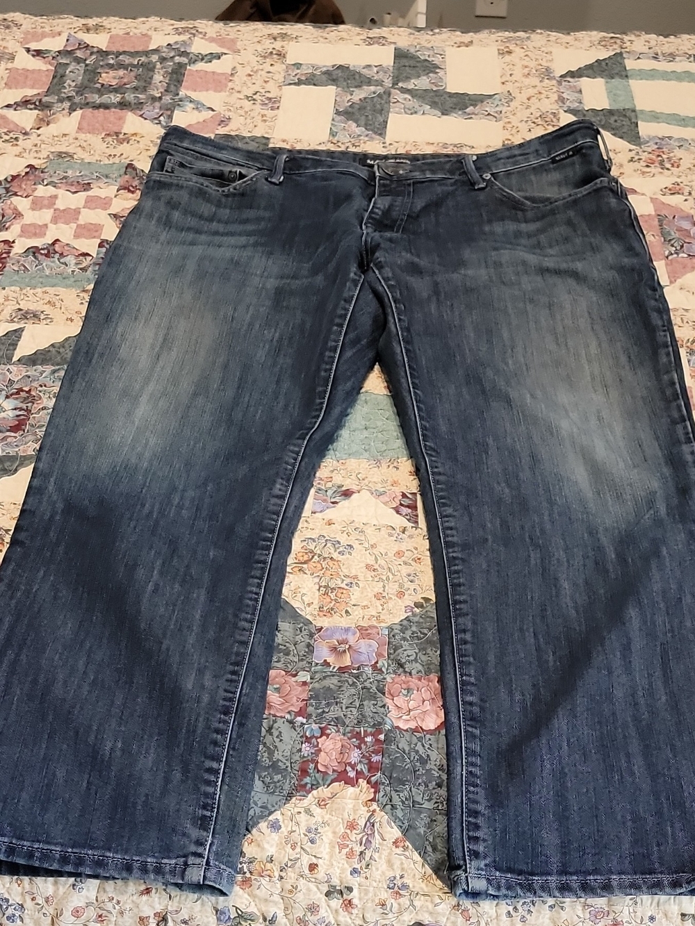 Mavi Men's Faded Blue Relaxed Jeans